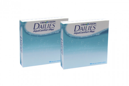 Dailies AquaComfort Plus 2 x 90 Tageslinsen Sparpaket 3 Monate