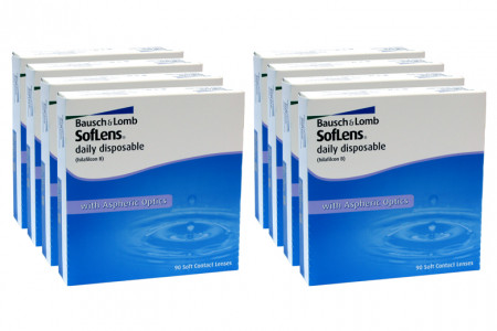 SofLens daily disposable 8 x 90 Tageslinsen Sparpaket 12 Monate