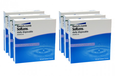 SofLens daily disposable 6 x 90 Tageslinsen Sparpaket 9 Monate