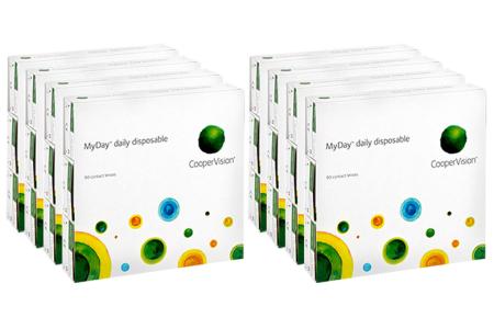 MyDay daily disposable 8 x 90 Sparpaket 12 Monate Tageslinsen